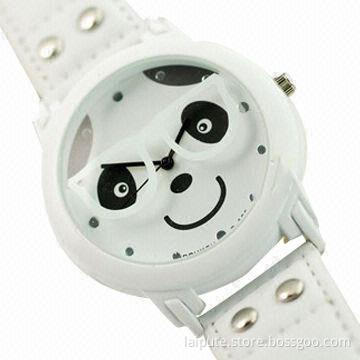 Promotional/Gift/Giveaway Watch, Alloy Case and Leather band